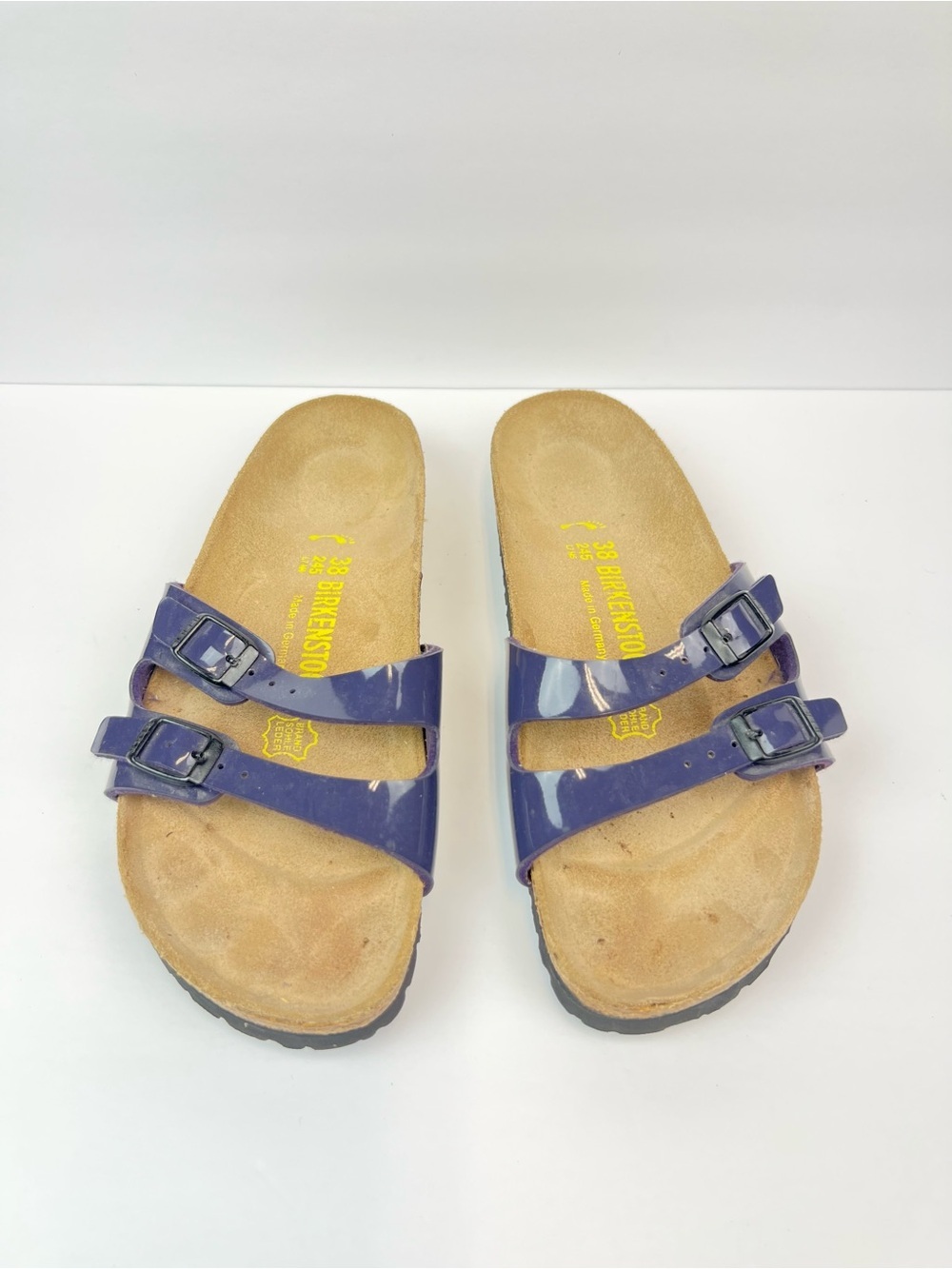BIRKENSTOCK IBIZA Purple Strap Birko-Women’s Size US 7 Euro 38